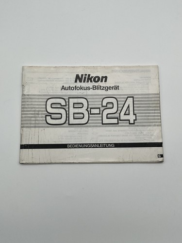 Nikon manuale di - sb-24,